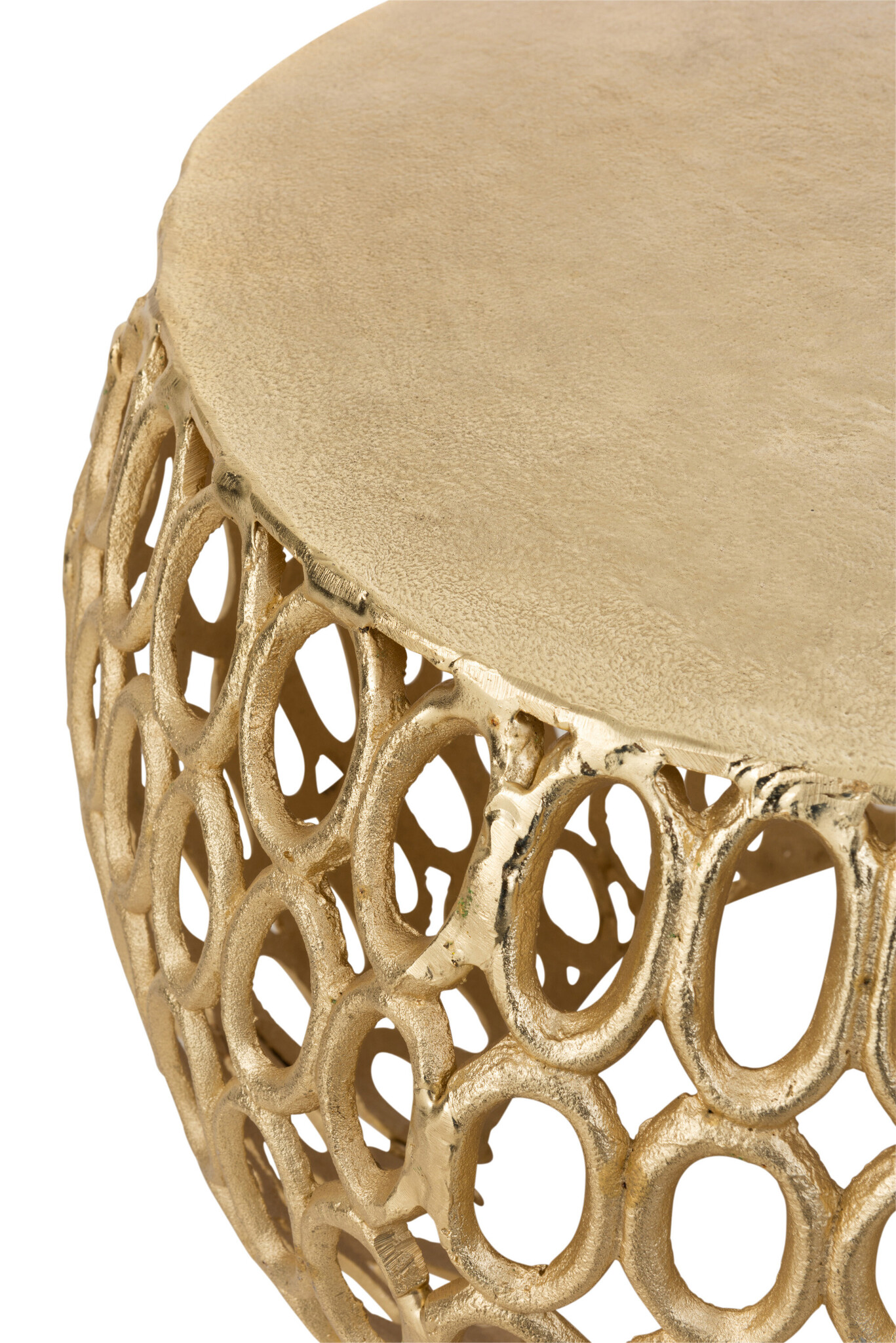 SIDETABLE RINGS ALUMINIUM GD