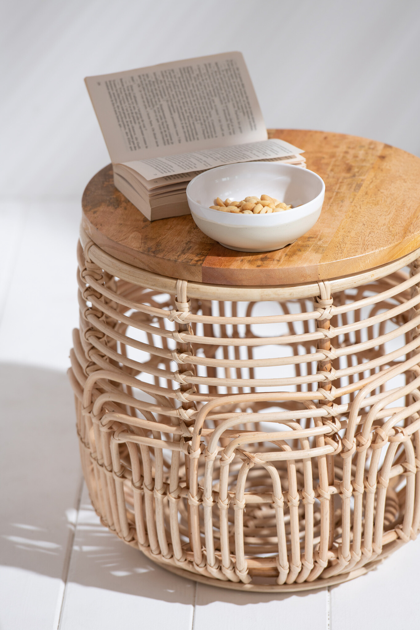 S/2 SIDETABLES ELLEN RAT NAT