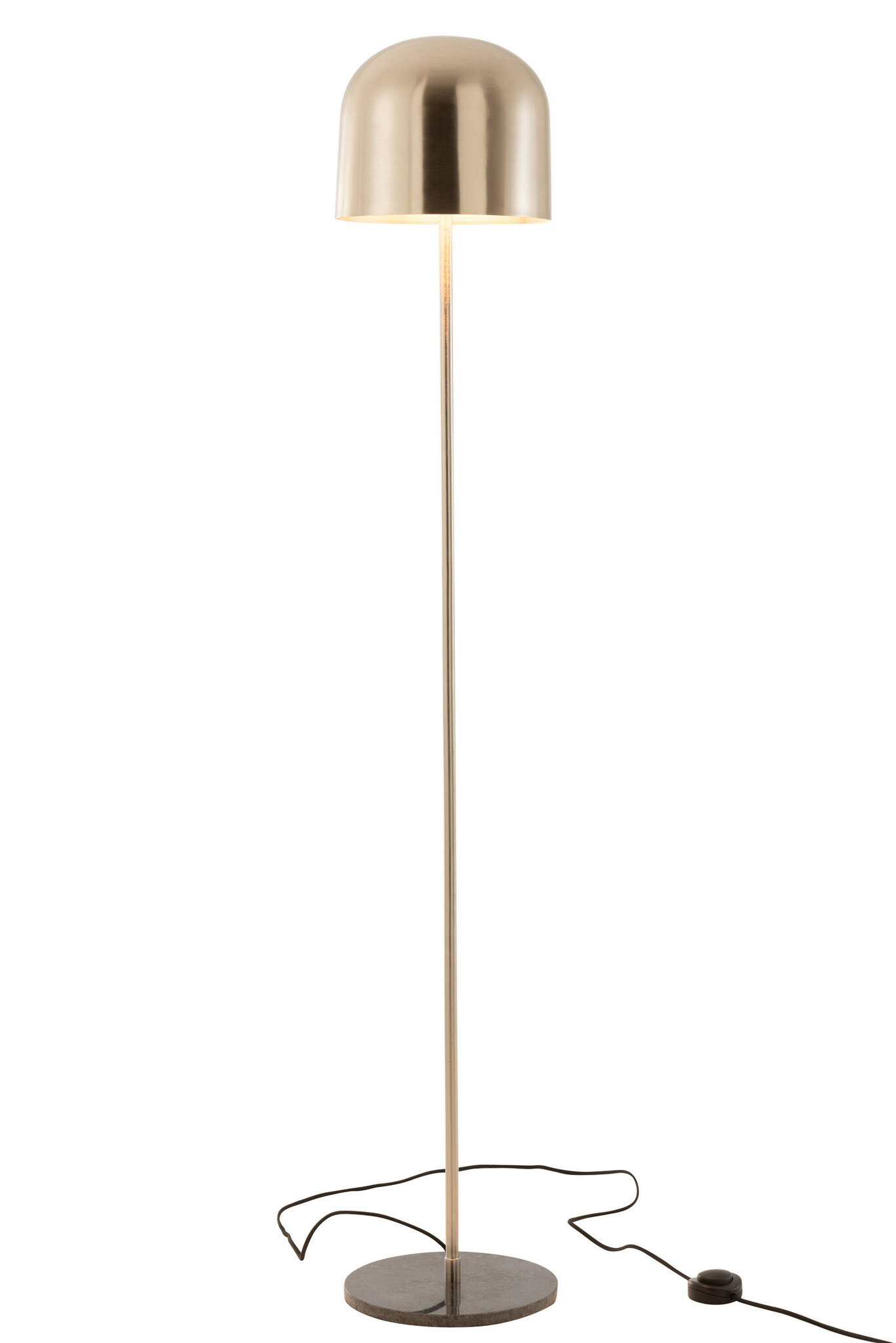 STANDING LAMP QUEEN IRON SILV