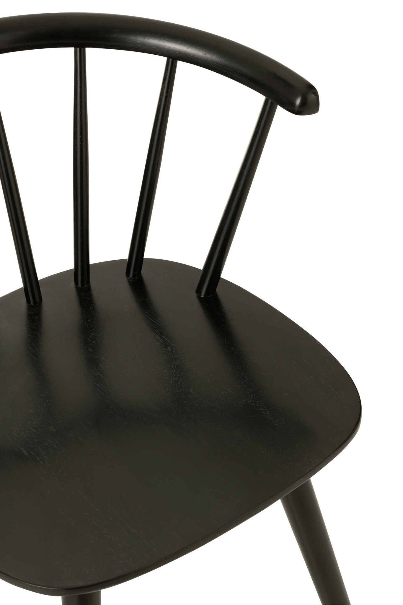 CHAIR VINTAGE WOOD BLACK