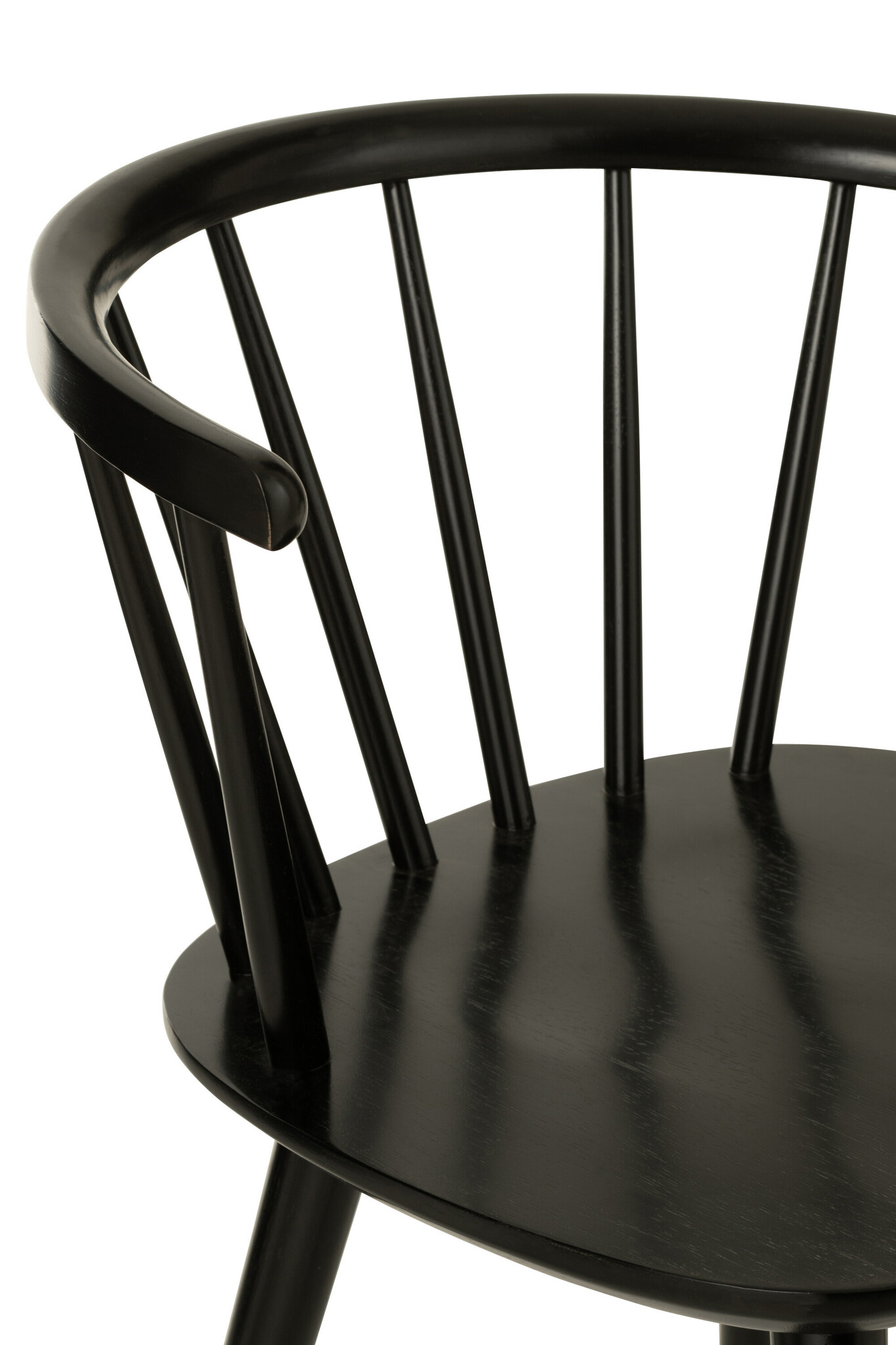 CHAIR VINTAGE WOOD BLACK
