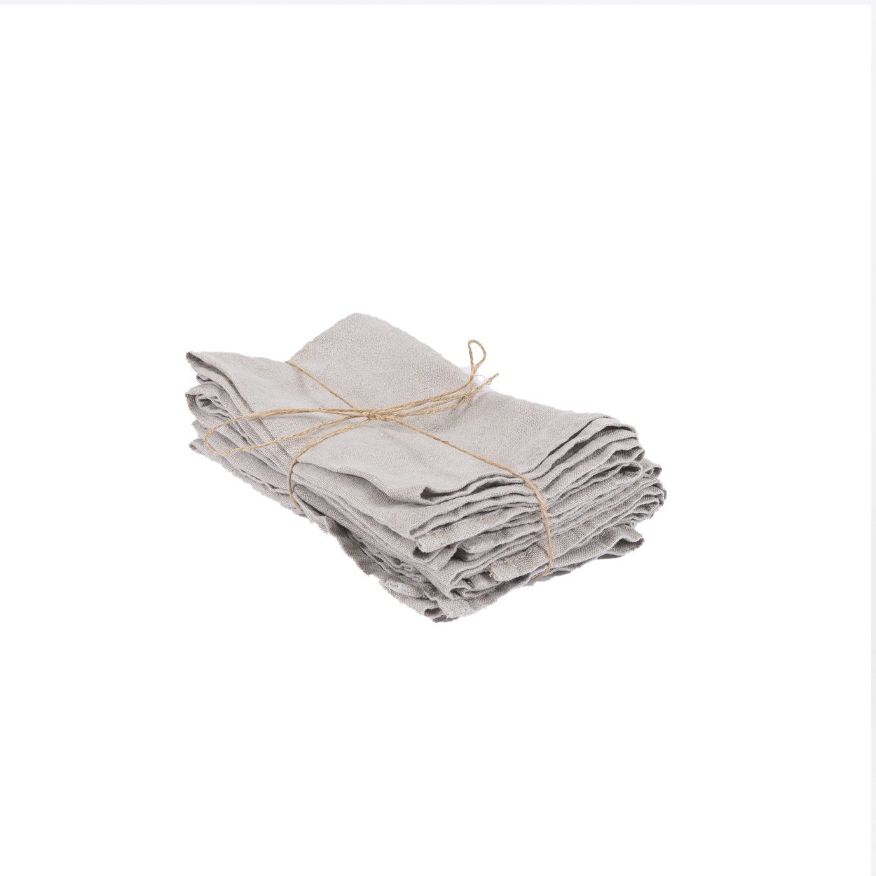 Het Linnen Servet - Beige - Set van 4