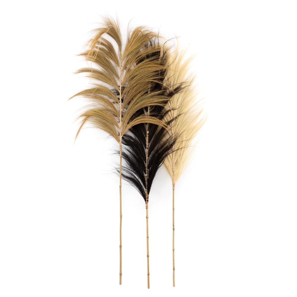 De Stunning Leaf - Zwart - Set van 6