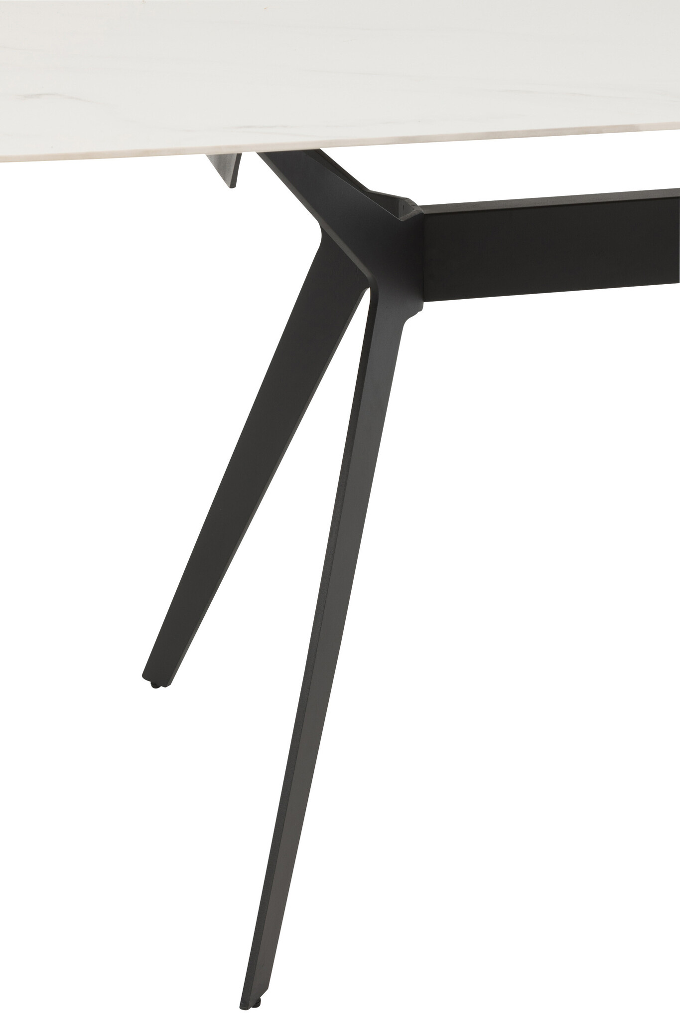 TAFEL RECHTHOEK PORC/MET WH