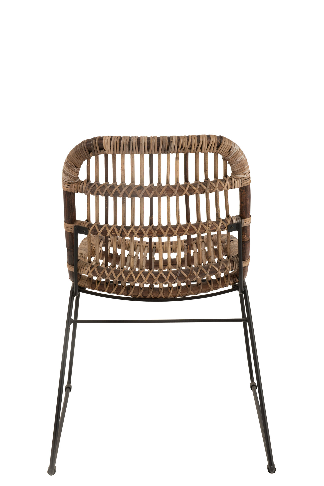 STOEL BILLIE BANA LEA/TEAK NAT