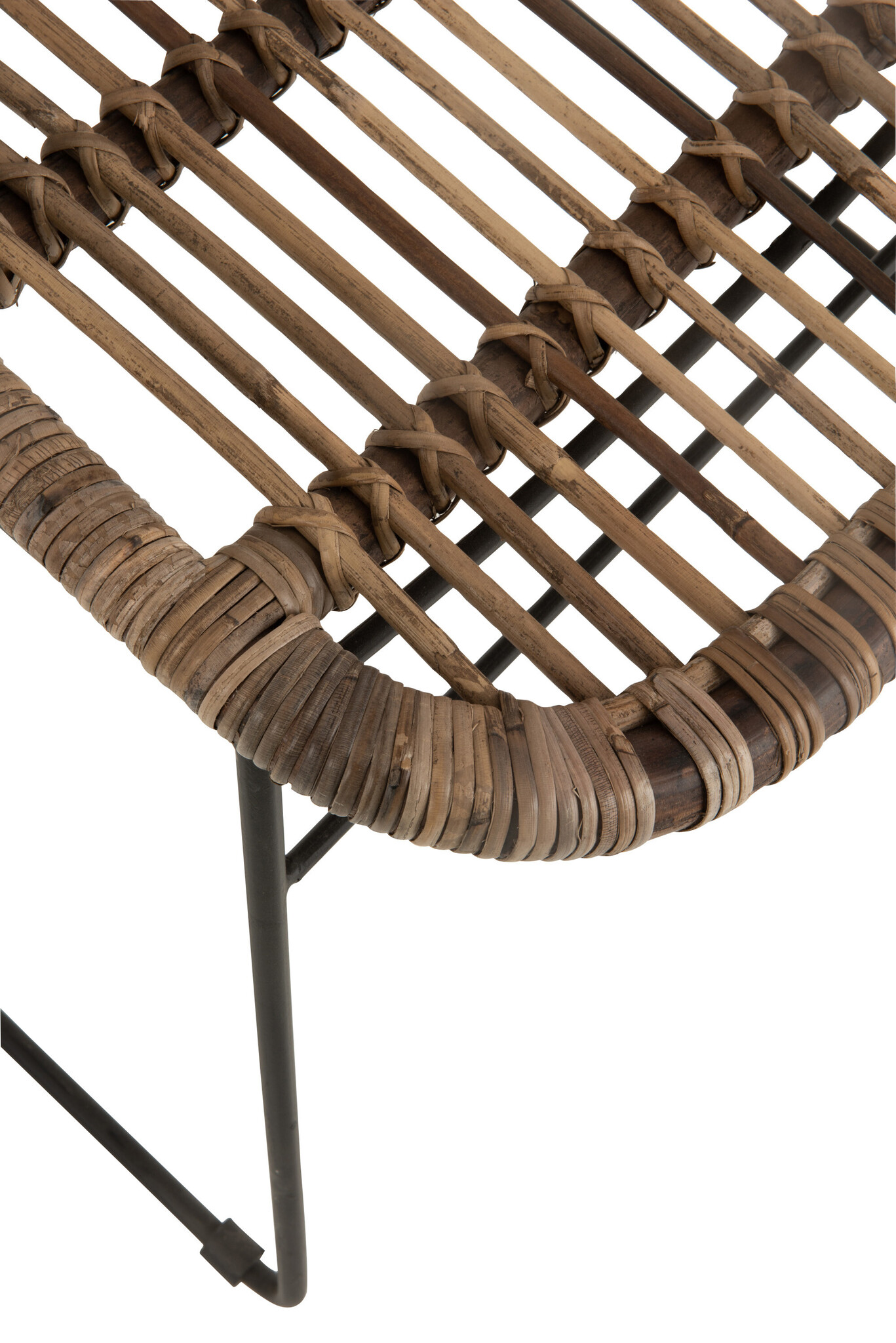 STOEL BILLIE BANA LEA/TEAK NAT