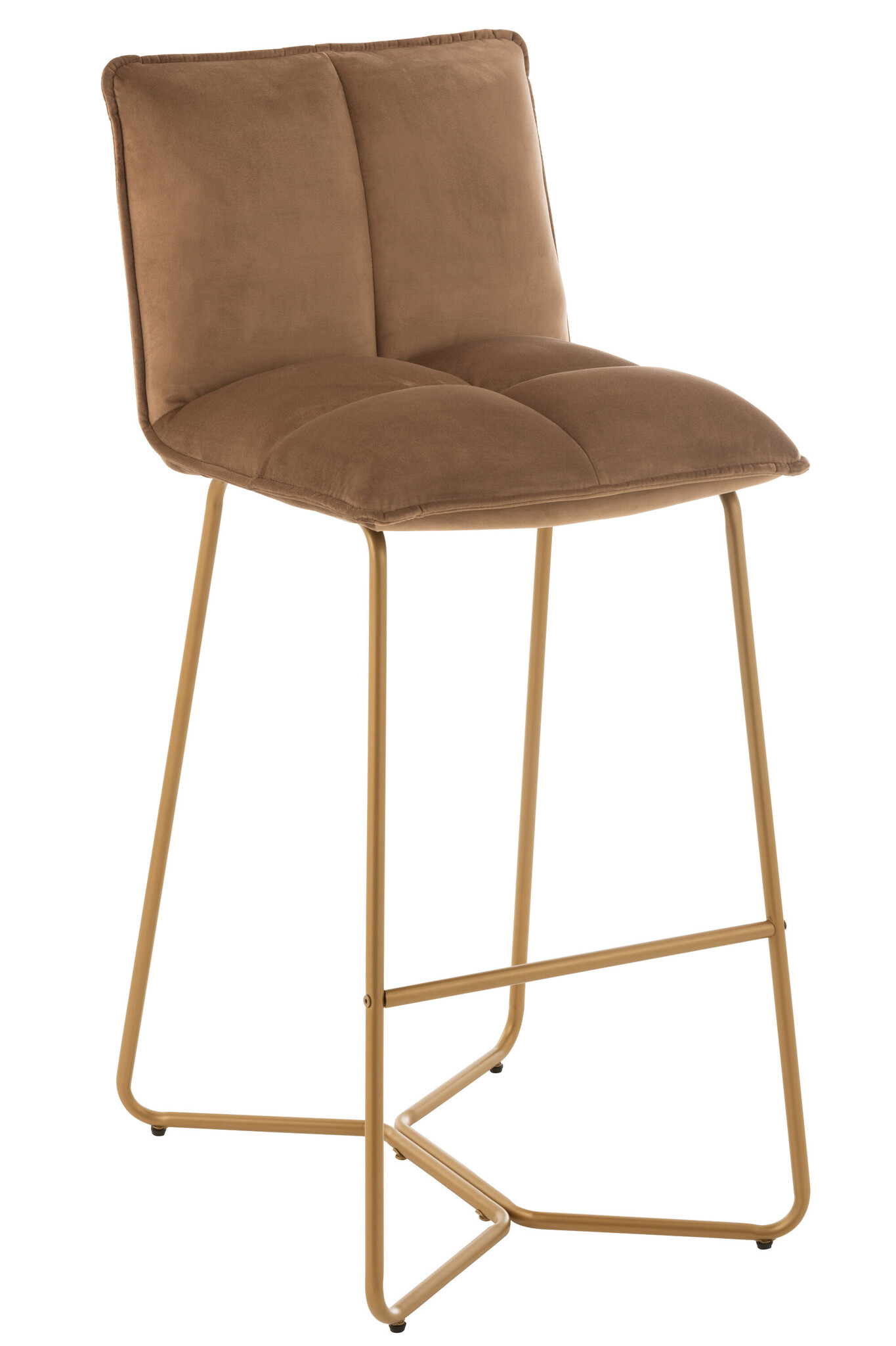 BARCHAIR PIERRE MET/TEXT BRN