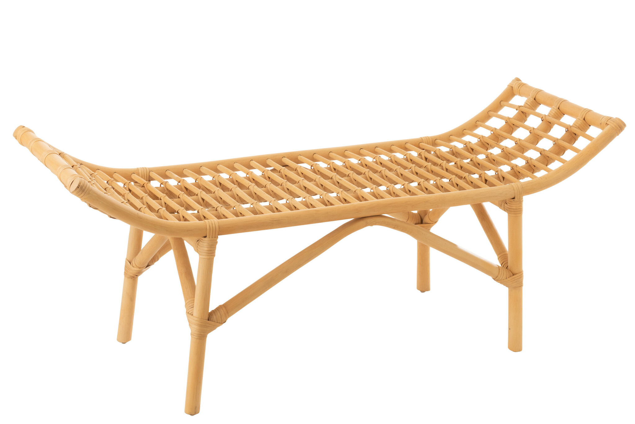 BENCH ANA RATTAN NATURAL