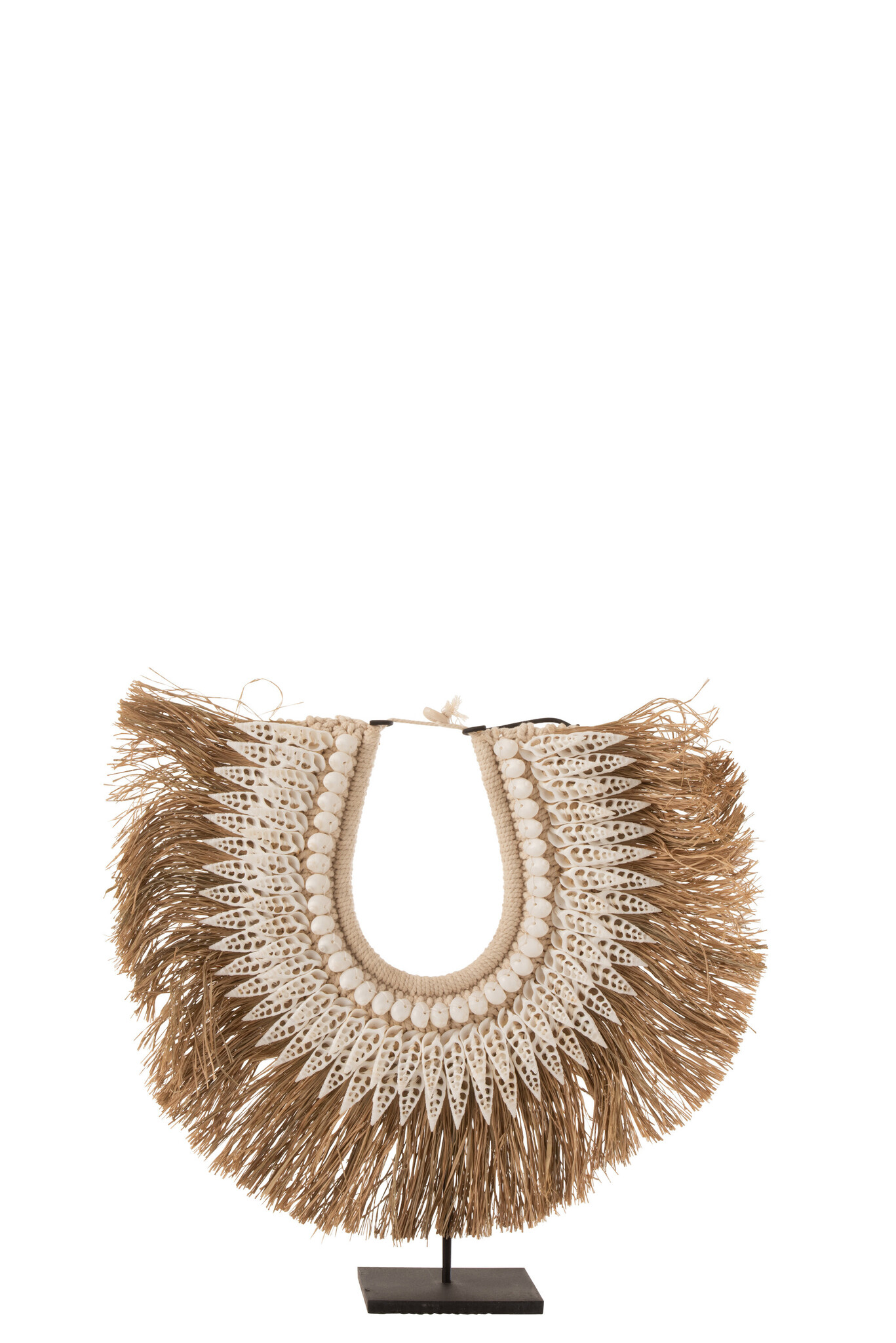 NECKLA+ST DORA SHEL/SEAGR WH L