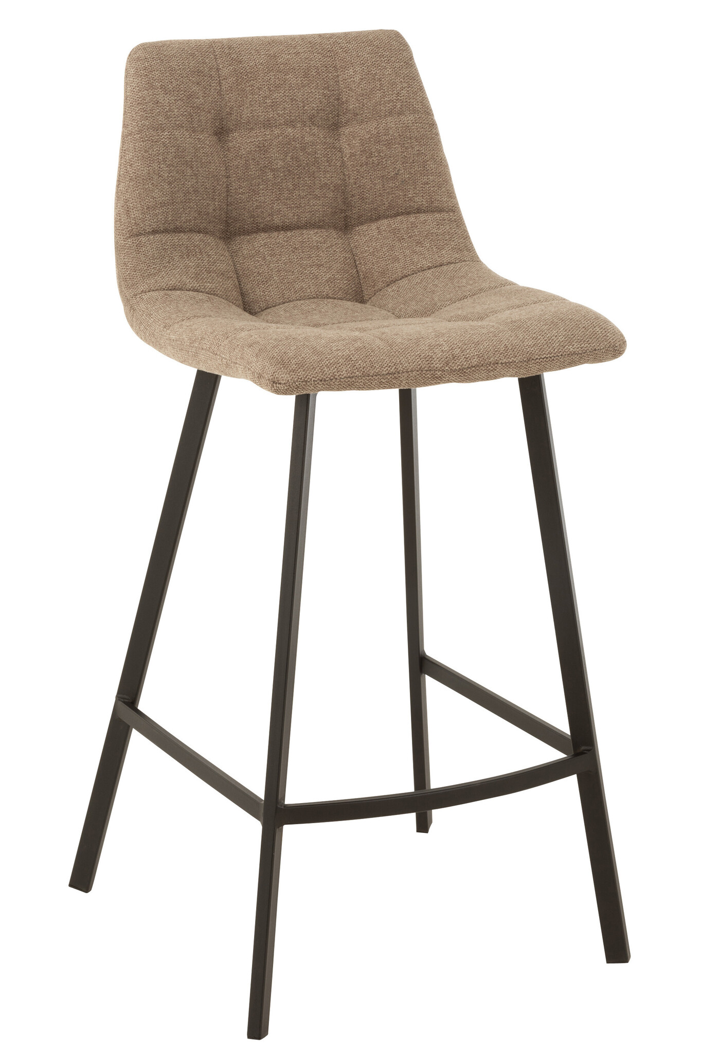 BARSTOOL STEPHANE TEX/MET BEI