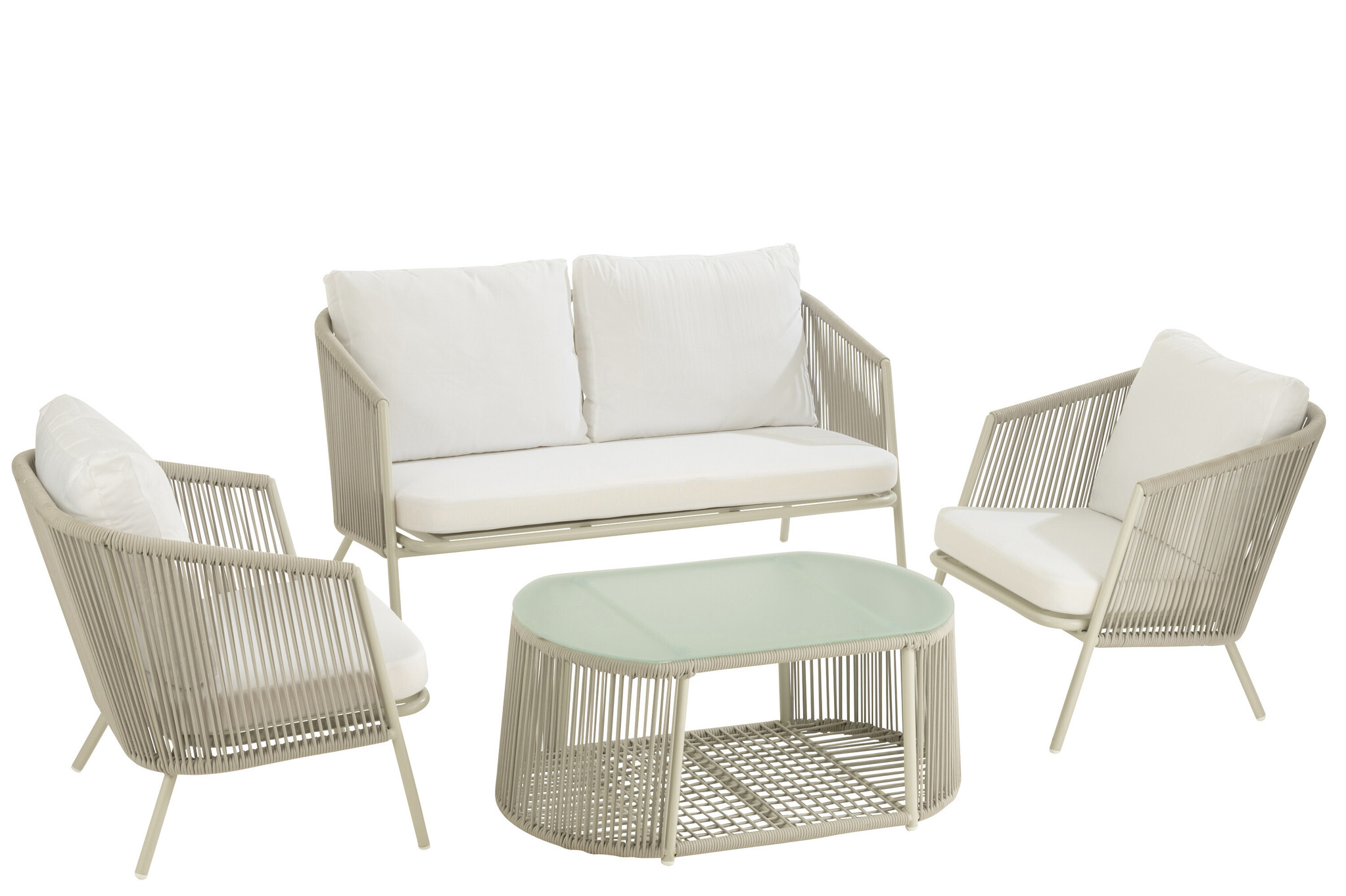 SET ELI 4P SOF+T+C MET/ROP GRY