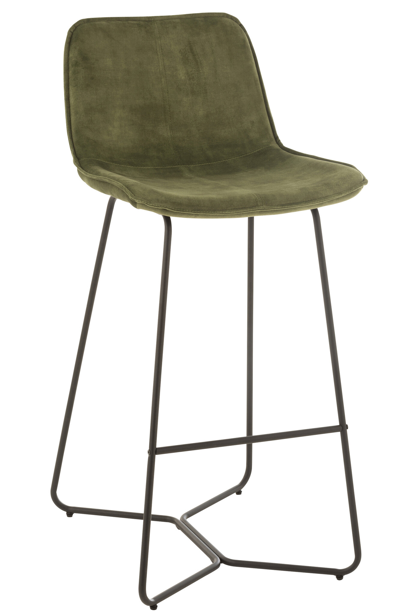BARCHAIR LAURENT MET/TEXT GRN