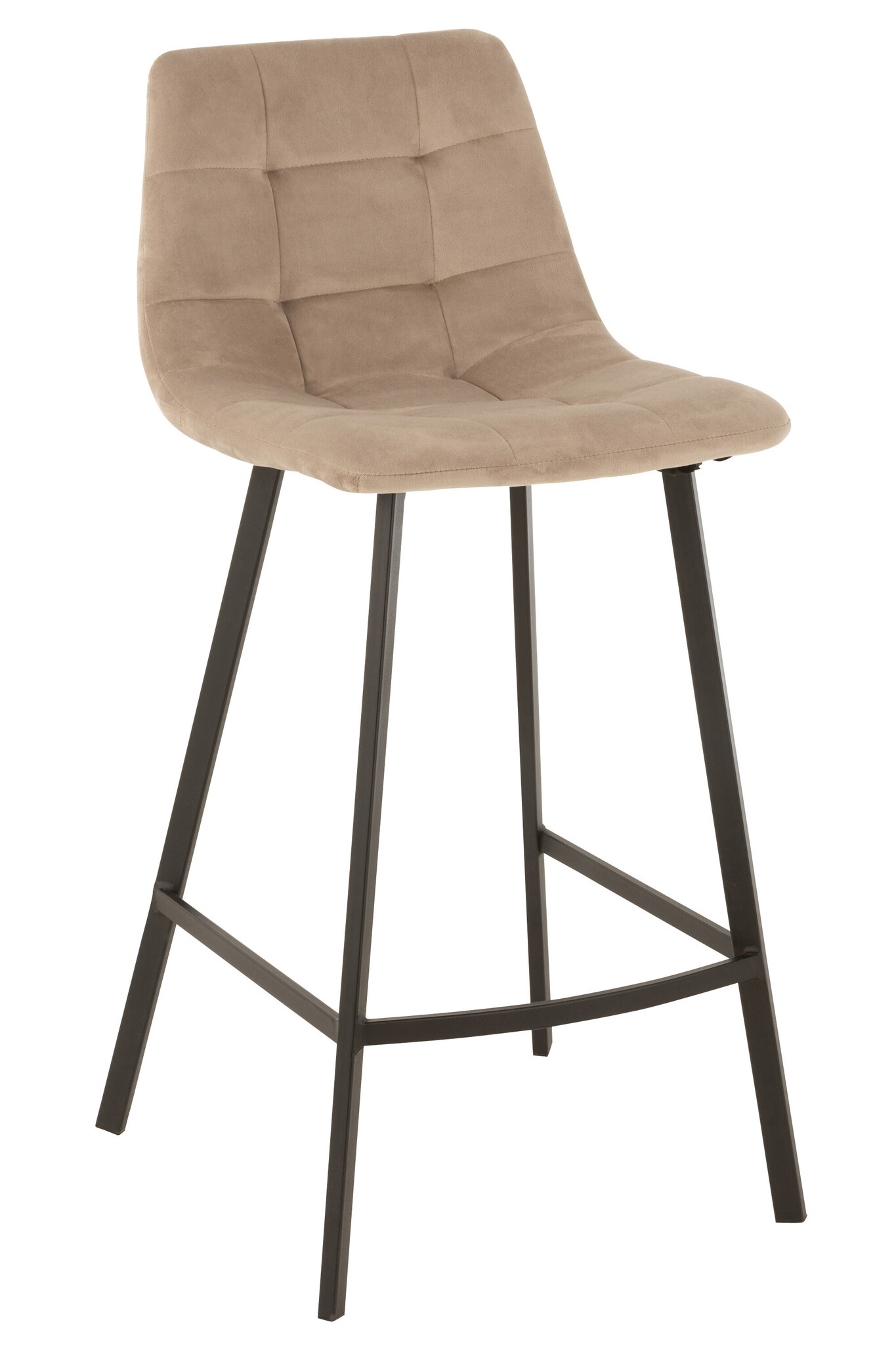 BARSTOOL OLIVIER TEX/MET BEI