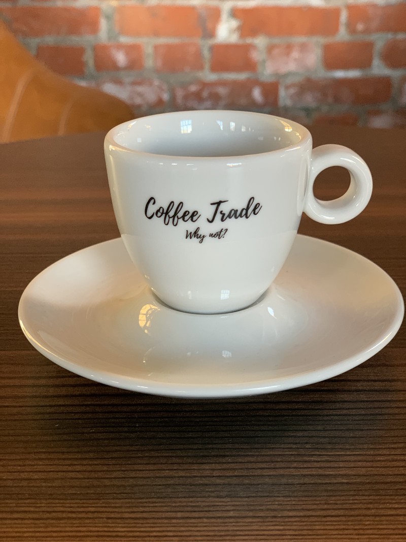 Coffee Trade Creëer een Stijlvolle Koffie-Ervaring met Onze Bola Kop & Schotel Set - Perfect voor Cappuccino, Koffie & Espresso