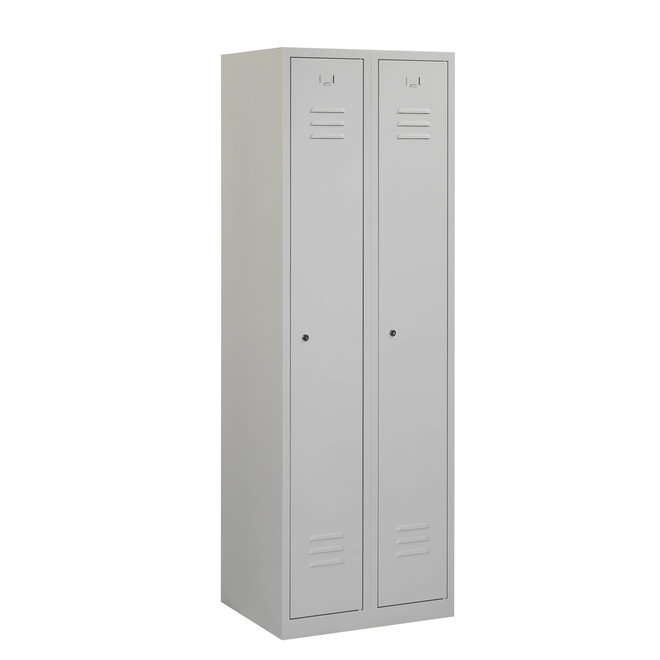 Locker 2-deurs ARH.2.2.GR/GR K30  180x60x50 cm