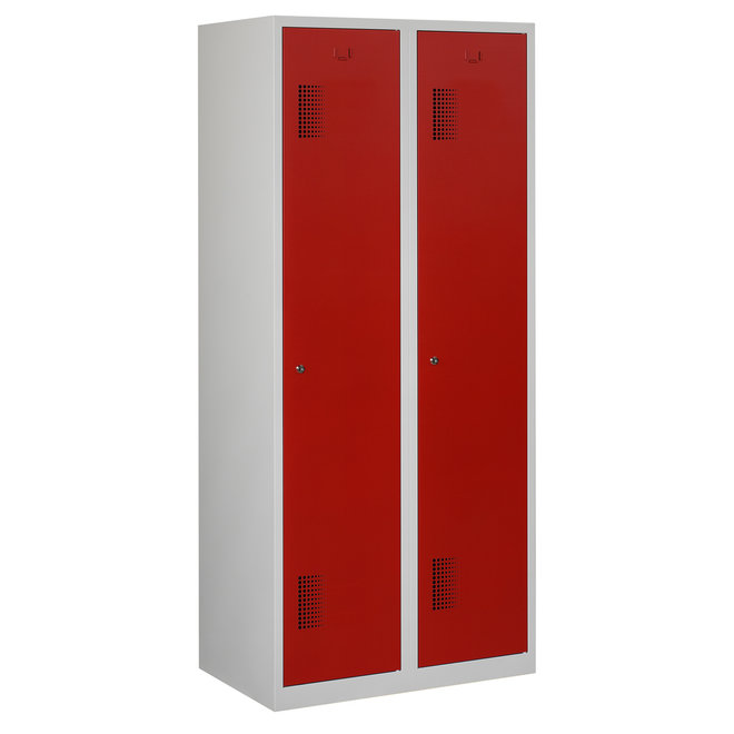 Locker 2-deurs ANHT.2.2.GR/RO K40  180x80x50 cm