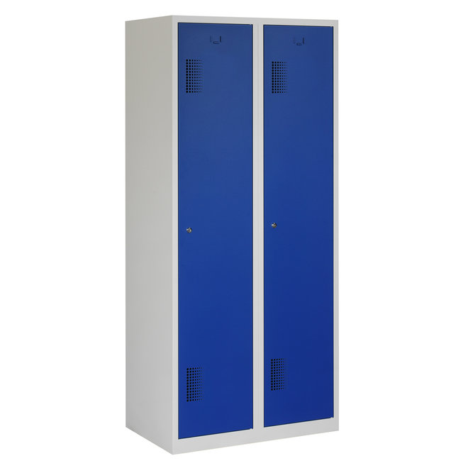 Locker 2-deurs ANHT.2.2.GR/BL Kolom 40 cm Breed