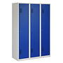 Locker 3-deurs ANHT.3.3.GR/BL Kolom 40 cm Breed