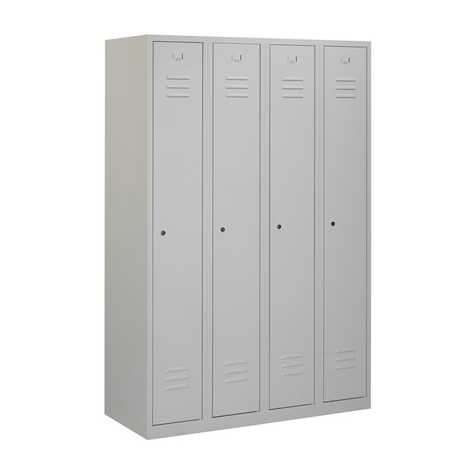 Locker 4-deurs ARH.4.4.GR/GR Kolom 30 cm Breed