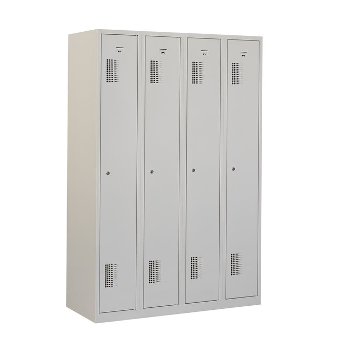 Locker 4-deurs ANH.4.4.GR/GR K30  180x120x50 cm
