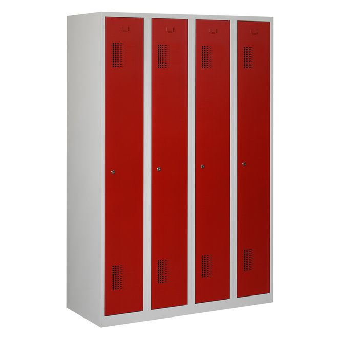 Locker 4-deurs ANH.4.4.GR/RO K30  180x120x50 cm