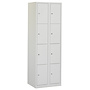 Locker 8-deurs APH.2.8.GR/GR Kolom 30 cm Breed