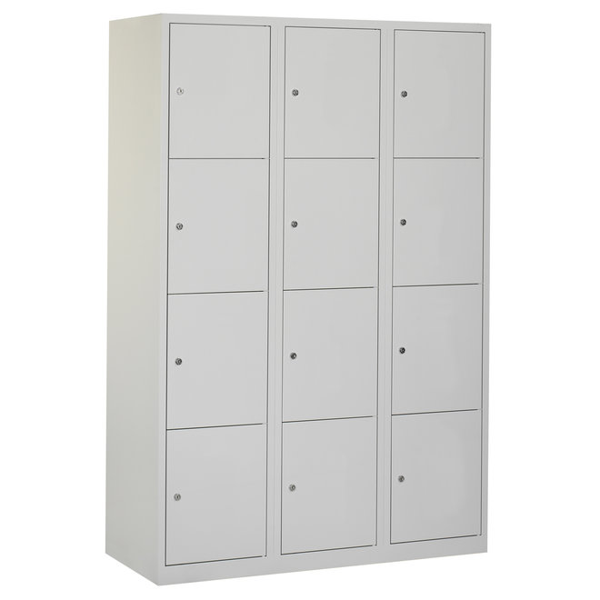 Locker 12-deurs APHT.3.12.GR/GR Kolom 40 cm Breed