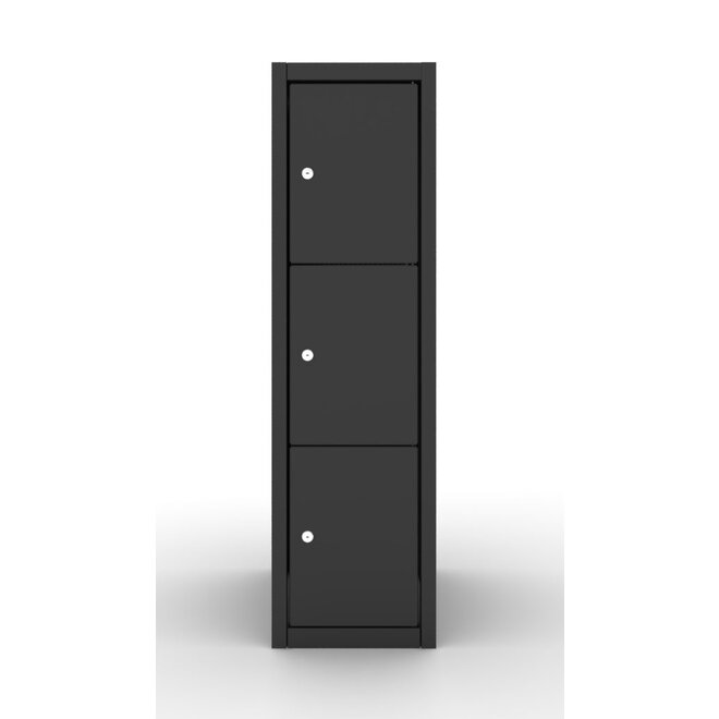 Dark Line Locker - VH 111-1.3 Zwartgrijs  111x30x50 cm