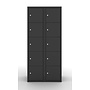 Dark Line Locker - VHT 180-2.10 Zwartgrijs Kolom 40 cm Breed