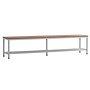 Kleedkamerbank CH 100 cm met schoenenrek