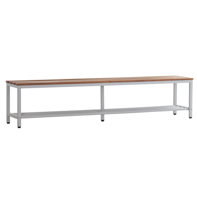 Kleedkamerbank CH 150 cm met schoenenrek