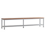 Kleedkamerbank CH 150 cm met schoenenrek