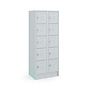 Budget Locker CHB180210 Grijs - 2 koloms - 10 deuren