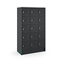Budget Locker CHB180315 Zwart - 3 koloms - 15 deuren