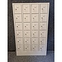 Mini-Locker Met 24 Kluisjes PEL.24 - 131x80x15 cm
