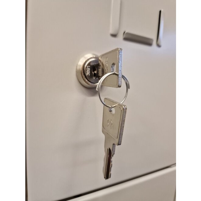 Locker cilinderslot RONIS  compleet