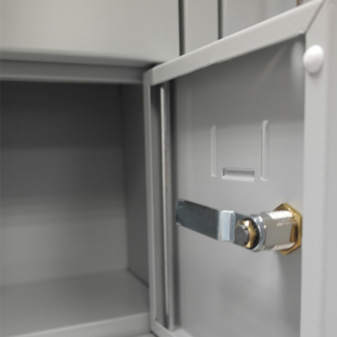 Mini-Locker Met 18 Kluisjes PEL.18 - 188x42x15 cm