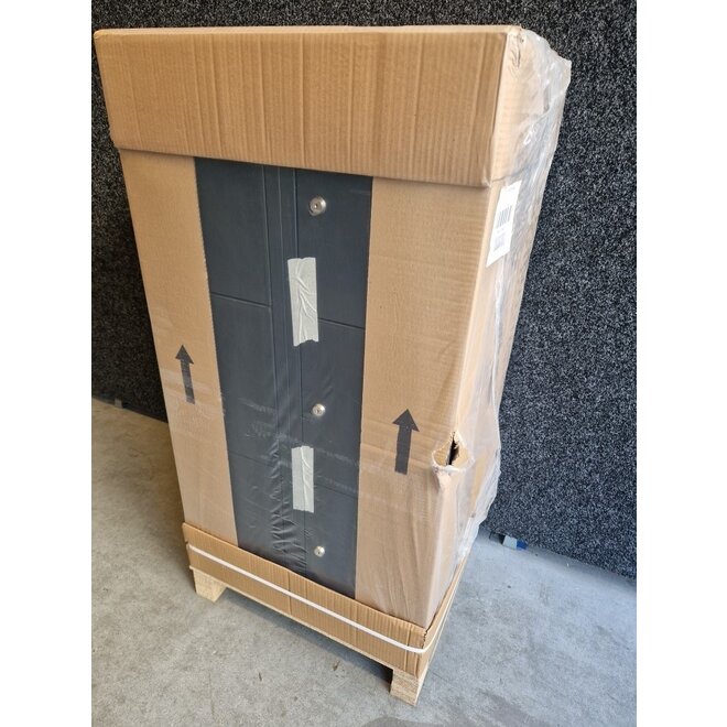 Dark Line Locker 103143 - VH 111-2.6 Zwartgrijs Kolom 30 cm Breed