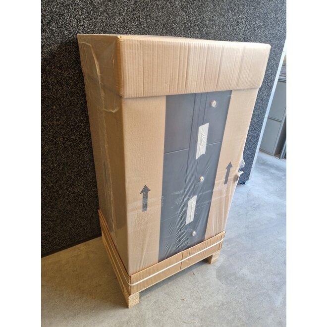 Dark Line Locker 103143 - VH 111-2.6 Zwartgrijs Kolom 30 cm Breed