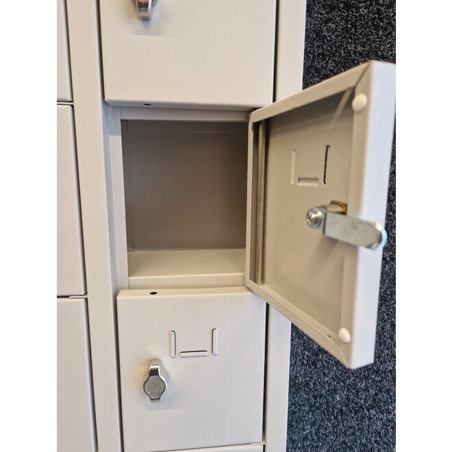 Mini-Locker Met 18 Kluisjes PEL.18 - 188x42x15 cm