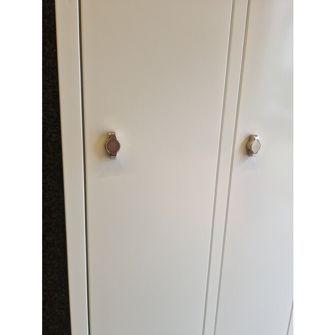 A-Locker Wit met 8 legplanken 121122