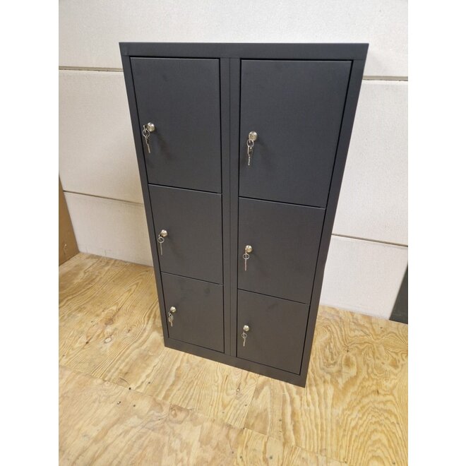 Dark Line Locker 103143 - VH 111-2.6 Zwartgrijs Kolom 30 cm Breed