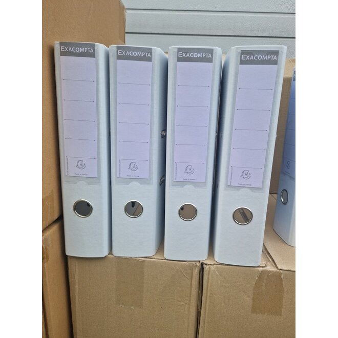 Ordner A4 wit 80mm 2 ringen Exacompta 53789E