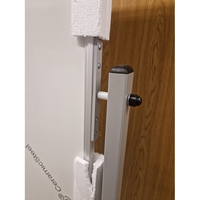 Whitebord 200x100 cm mobiel en kantelbaar