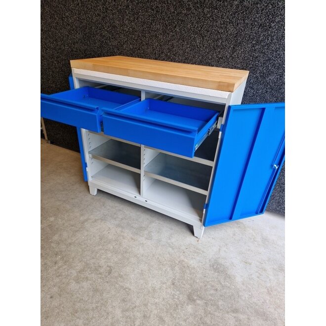 Werkbank met gereedschapskast SM111832