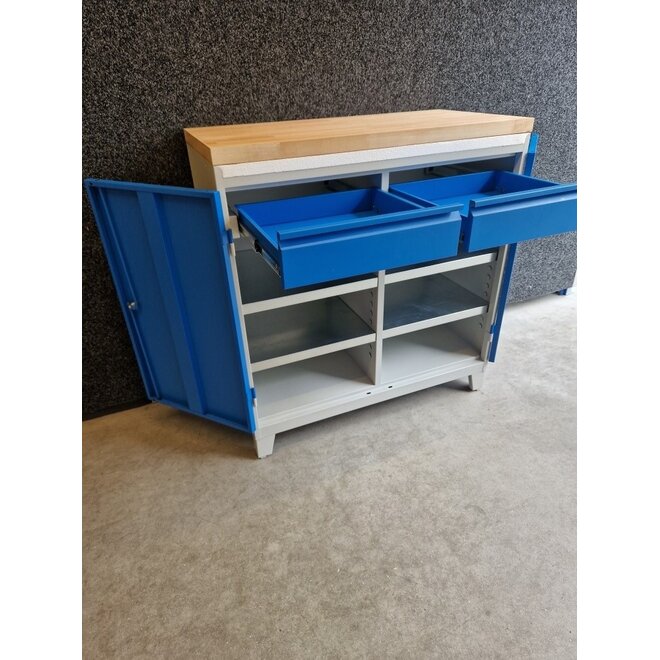 Werkbank met gereedschapskast SM111832