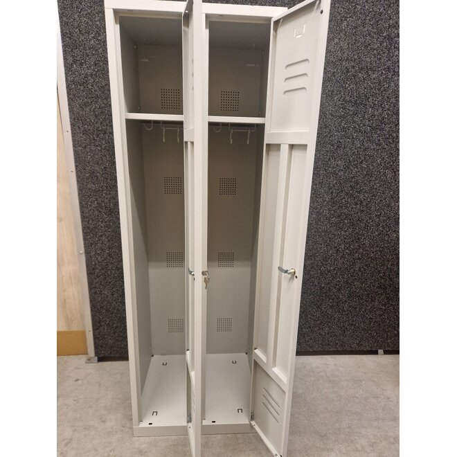 Kledinglocker 2 deuren