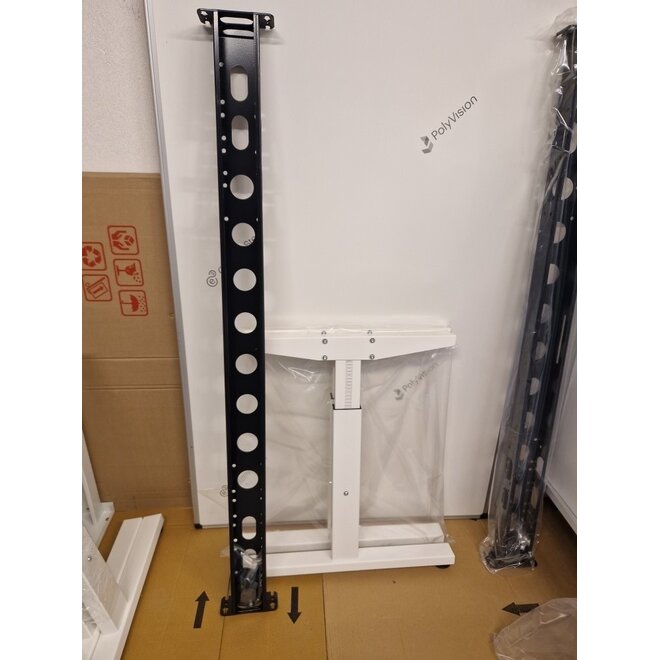 Bureau onderstel T-frame wit