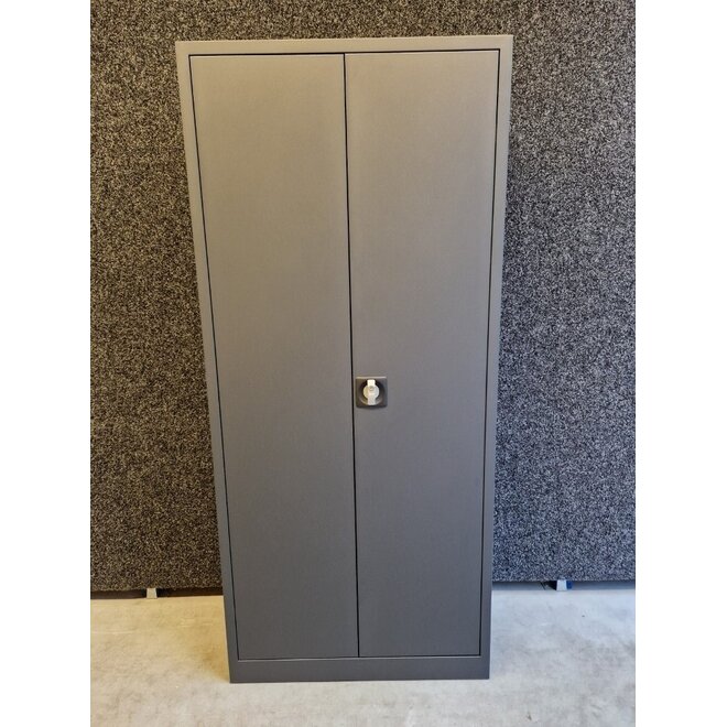 Draaideurkast 195x92x42 cm Antraciet