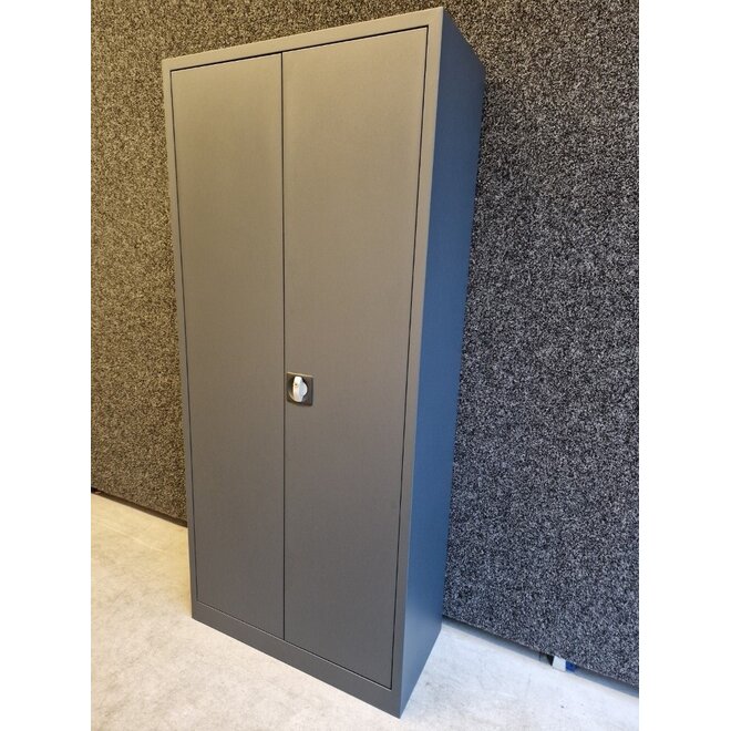 Draaideurkast 195x92x42 cm Antraciet